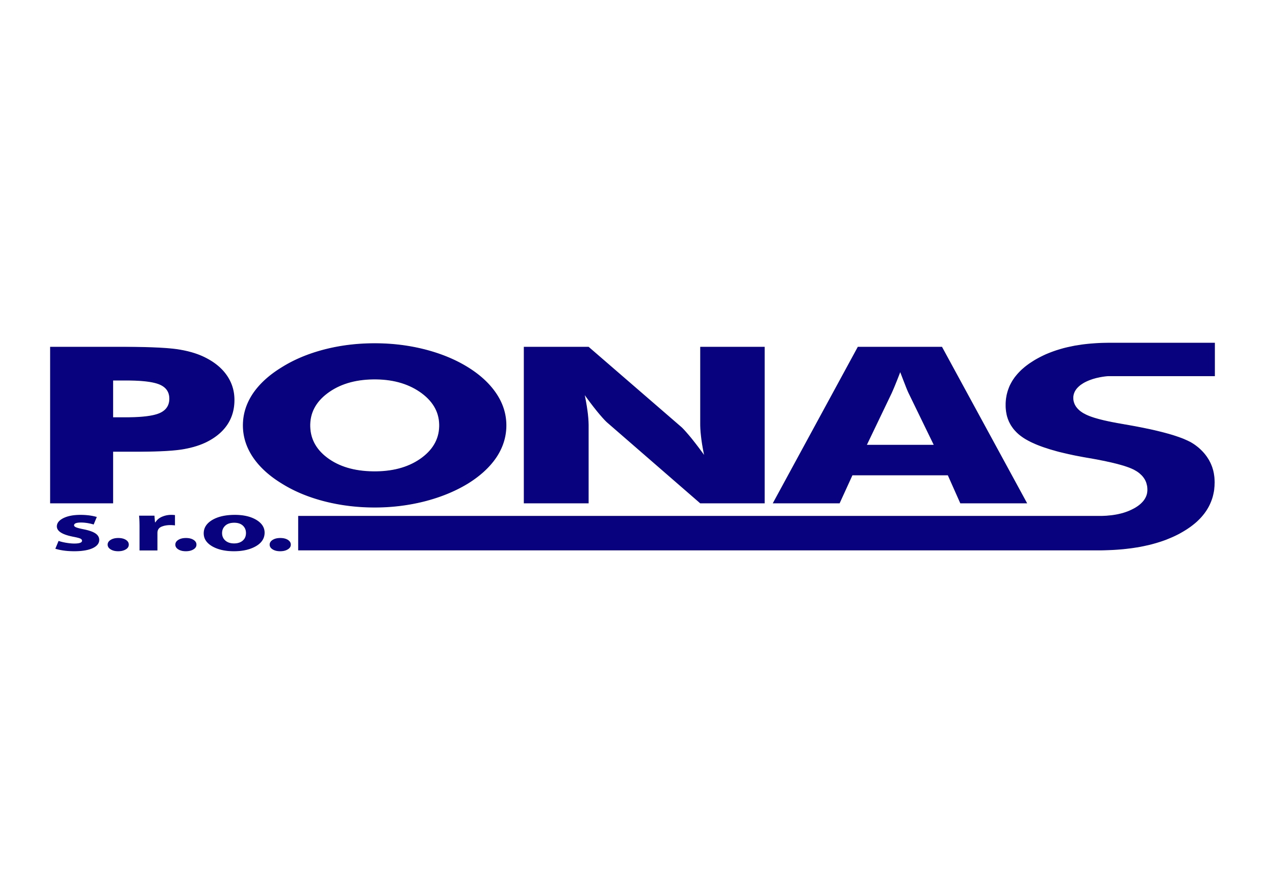 PONAS, s.r.o. Logo